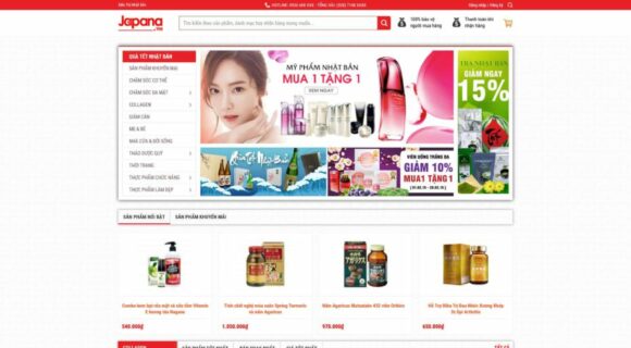 Design a Domestic Japan E-commerce Website. WordPress Theme for Cosmetics, Agricultural Products, and Food 5