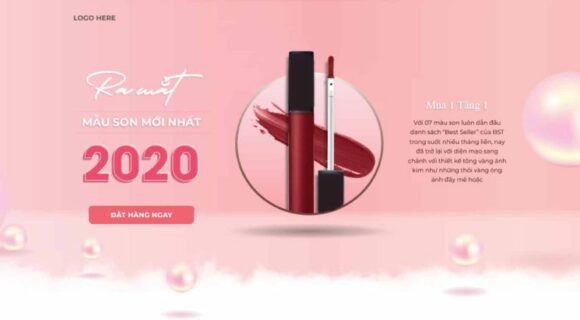 Desain website - Tema WordPress untuk Menjual Kosmetik Lipstik