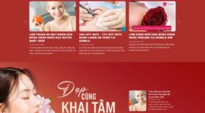 Thiết kế Website - Theme Wordpress Dịch Vụ Spa 13