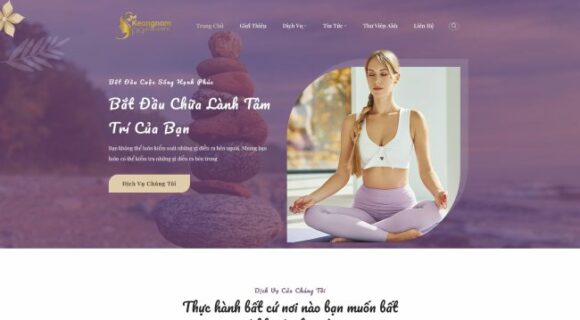 Thiết kế Website - Theme Wordpress Dịch Vụ Thẩm Mỹ Spa Yoga16