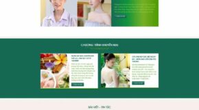 Thiết kế Website - Theme Wordpress Thẩm Mỹ Spa Dịch Vụ 03