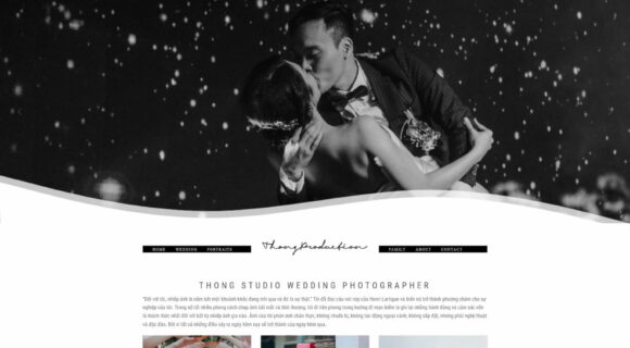 Thiết kế Website - Theme Wordpress Dịch Vụ Doanh Nghiệp Studio Áo Cưới 6