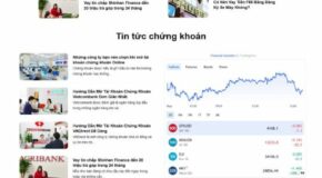 Thiết kế Website - Theme Wordpress Dịch Vụ Doanh Nghiệp Tin Tức Tài Chính