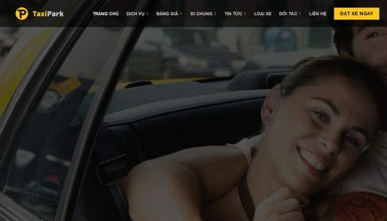 Thiết kế Website Cho Thuê Xe. Theme Wordpress Taxi5 Cho Thuê Xe - Taxi