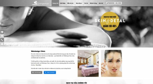 Thiết kế Website - Theme Wordpress Thẩm Mỹ Spa Y Tế Sức Khỏe 4