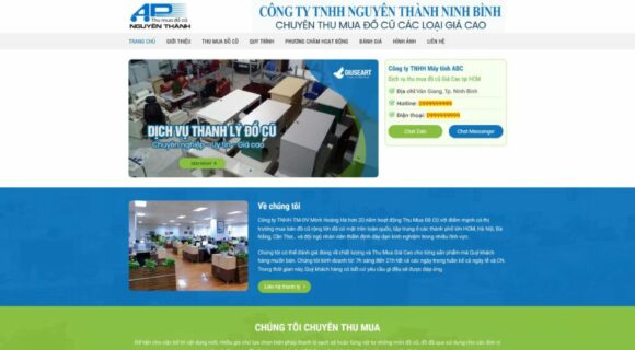 Desain Website - Tema Wordpress Bisnis Likuidasi Barang Bekas