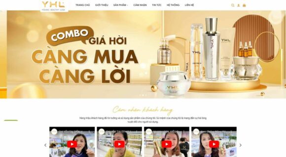 Thiết kế Website Bán Mỹ Phẩm. Theme Wordpress Mỹ Phẩm Bán Mỹ Phẩm 05