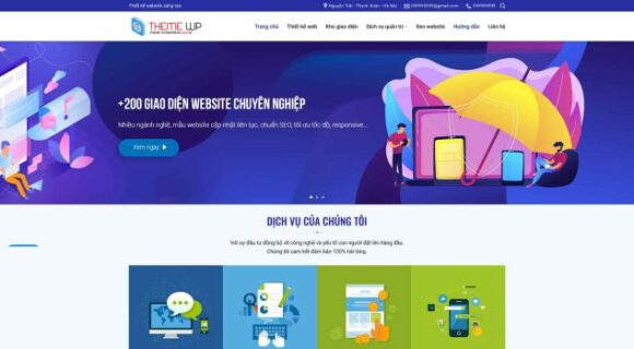 Thiết kế Website Công Ty Marketing. Theme Wordpress Công Ty Thiết Kế Website Theo Mẫu