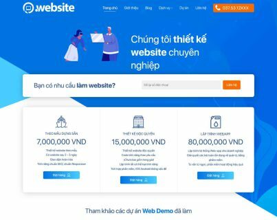 Thiết kế Website Công Ty Marketing. Theme Wordpress Công Ty Thiết Kế Web 6