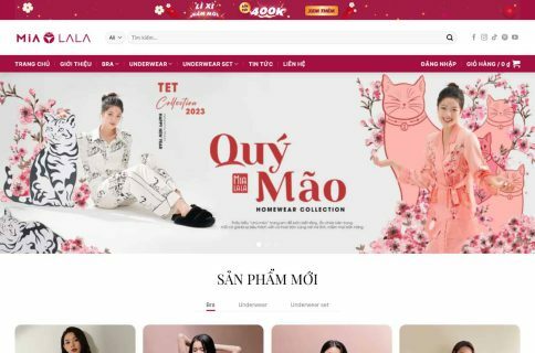 Desain Website - Tema Wordpress untuk Fashion Lingerie 15 Kategori Penjualan