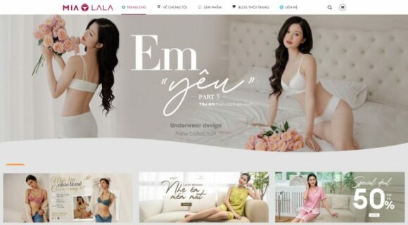 Thiết kế Website Bán Đồ Thời Trang. Theme Wordpress Thời Trang Bán Đồ Thời Trang Váy Ngủ Đồ Lót Premium