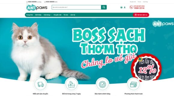 Design a Pet Supplies Sales Website. WordPress Theme for Pet Sales 1