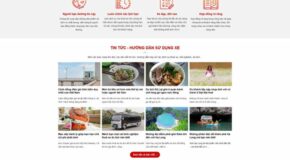 Thiết kế Website - Theme Wordpress Dịch Vụ Thuê Xe Ô Tô 4