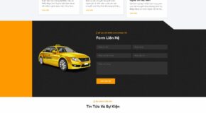 Thiết kế Website - Theme Wordpress Dịch Vụ Cho Thuê Xe 7 Premium