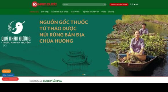 Thiết kế Website Bán Dược Liệu. Theme Wordpress Y Tế Sức Khỏe Bán Dược Liệu 3