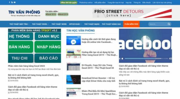 Thiết kế Website - Theme Wordpress Tin Tức Tin Học Văn Phòng 4