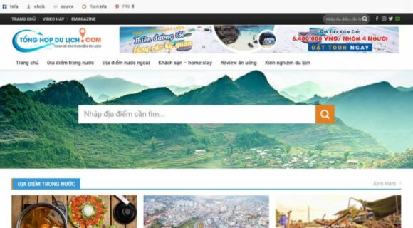 Desain Website - Tema WordPress Berita Perjalanan 11