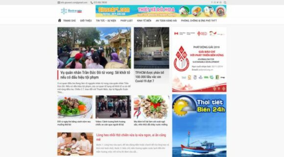 Thiết kế Website - Theme Wordpress Tin Tức Tổng Hợp