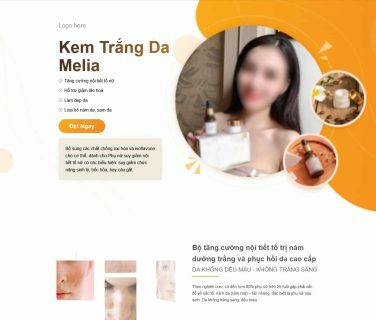 Thiết kế Website Y Tế - Theme Wordpress Landing Page Trị Nám