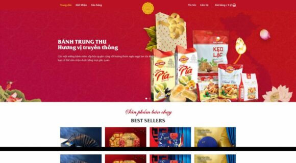 Thiết kế Website Bán Bánh Trung Thu. Theme Wordpress Thực Phẩm Bán Bánh Trung Thu 4