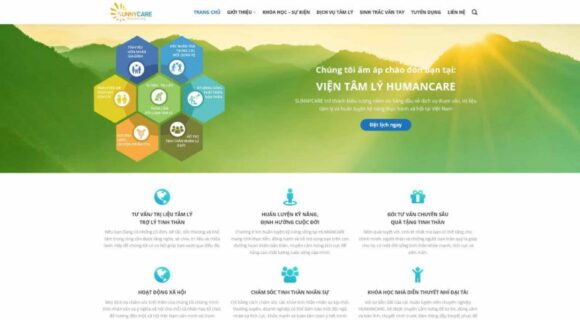 Thiết kế Website - Theme Wordpress Doanh Nghiệp Tin Tức Viện Tâm Lý