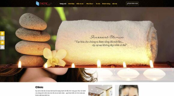 Thiết kế Website - Theme Wordpress Dịch Vụ Spa, Mỹ Phẩm, Thẩm Mỹ, Y Tế Sức Khỏe 01