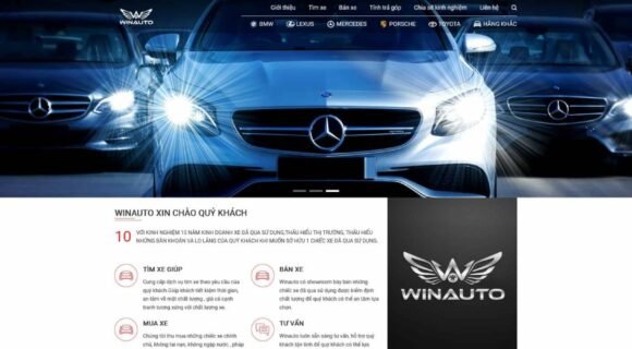 Car Sales Website Design. WordPress Theme for Selling Hot Cars.