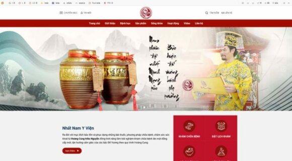 Desain Website - Tema WordPress Klinik Kesehatan Pengobatan Tradisional 4.