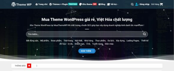 Thiết kế Website Công Ty Marketing Bán Theme