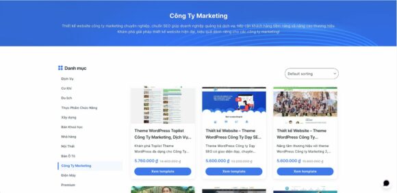 Tổng Quan Về Thiết kế Website công ty Marketing Agency