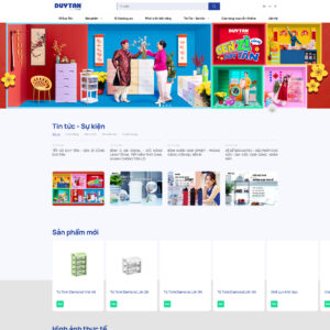 Bạn Cần Dịch Vụ Thiết Kế Website Công Ty Nhựa Duy Tân Như Mẫu, Chuẩn SEO