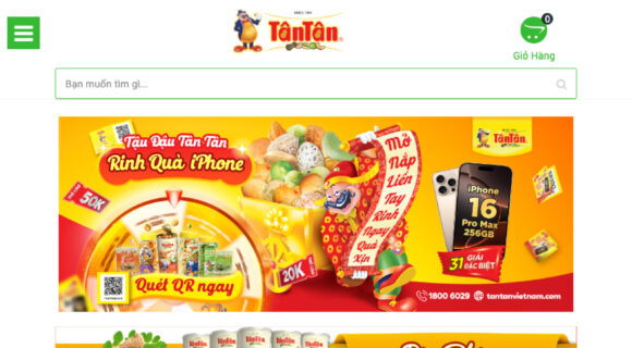 Thiết Kế Website Công Ty Tân Tân & Thiết Kế Website Bán Hàng Chuẩn SEO