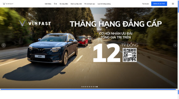 Dịch Vụ Thiết Kế Website Công Ty Vinfast Như Mẫu Chuẩn SEO