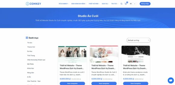 Tại Sao Nên Thiết Kế Website Studio Áo Cưới?