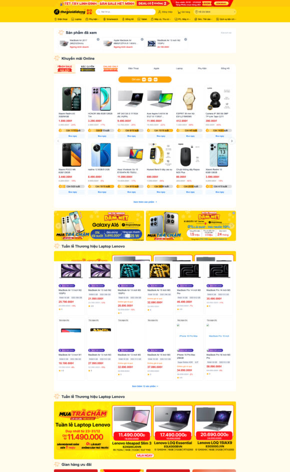 Thiết Kế Website Thế Giới Di Động Tối Ưu UX/UI, SEO Tại Ecomkey