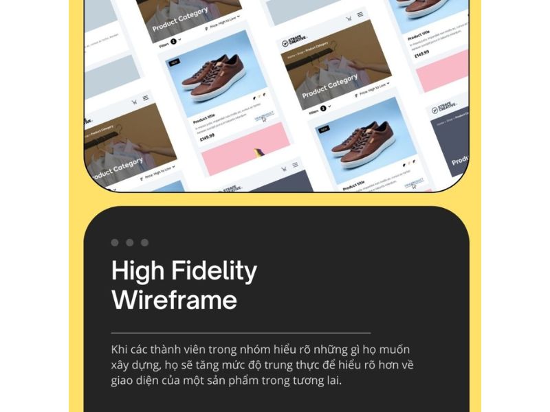 Wireframe độ trung thực cao