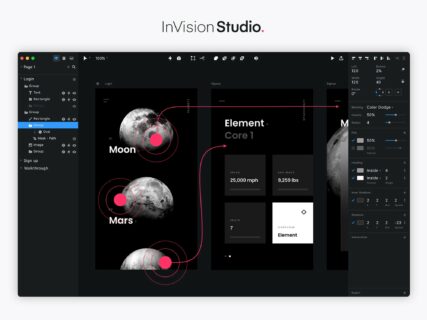 InVision là lựa chọn lý tưởng cho các đội ngũ thiết kế app