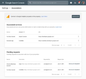 Liên kết (Links) trong Google Search Console