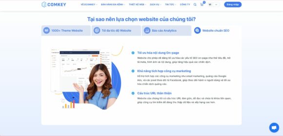 Dịch Vụ Thiết Kế Website Tại Ecomkey Và Những Lợi Ích Doanh Nghiệp Nhận Được