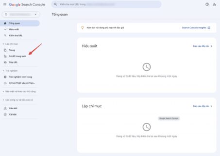 Sơ đồ trang web (Sitemaps) trong Google Search Console