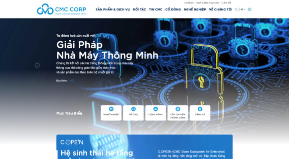 Dịch Vụ Thiết Kế Website Công Ty CMC Chuẩn SEO, Chuyên Nghiệp