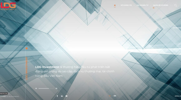 Thiết Kế Website Công Ty Ldg Tích Hợp Nhiều Tính Năng Hiện Đại
