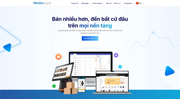 Thiết Kế Website Công Ty Mediastep Software Việt Nam Hiện Đại, Chuẩn SEO