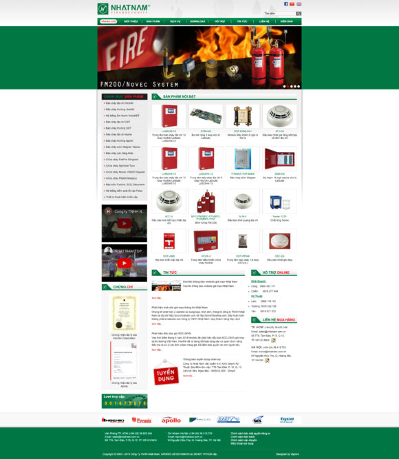 Dịch Vụ Thiết Kế Website Công Ty TNHH Nhật Nam Chuẩn SEO, Chuyên Nghiệp