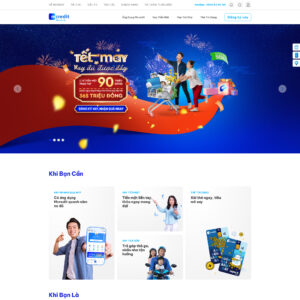 Thiết Kế Website Công Ty Tài Chính Mcredit: Nền Tảng Vững Mạnh Cho Thương Hiệu Tài Chính