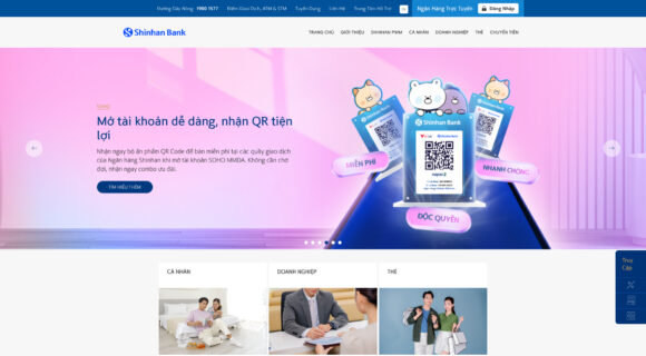 Thiết Kế Website Công Ty Tài Chính Shinhan: Giải Pháp Tối Ưu Cho Doanh Nghiệp