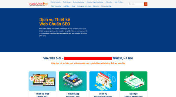 Thiết Kế Website Công Ty Vua Web Digi Chuẩn Mẫu, Tối Ưu Hiệu Quả